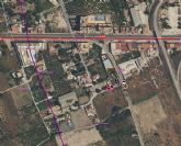 Incendio de vegetacin en huertos abandonados en la Puebla de Soto