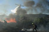 El MITECO ampla el dispositivo de medios areos para el control y extincin del incendio de Llana, en Girona