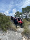 Rescatan a un senderista lesionado en el Cann de Almadenes