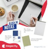 Megacity ofrece una amplia variedad de blocs de notas