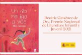 Beatriz Giménez de Ory, Premio Nacional de Literatura Infantil y Juvenil 2021