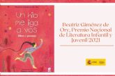 Beatriz Gim�nez de Ory, Premio Nacional de Literatura Infantil y Juvenil 2021