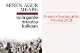 Miren Agur Meabe, galardonada con el Premio Nacional de Poesa 2021