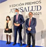 Juan Antonio Álvaro de la Parra recoge el Premio Especial A Tu Salud por la 