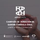 La Fundacin ADRIAN HOTELES promueve una campana de donacin de sangre y mdula sea