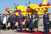 Robles celebra el 50o aniversario del 43 Grupo de las Fuerzas Areas y de sus aeronaves de la lucha contra incendios