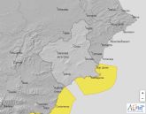 Meteorología advierte de temporal en la costa del Campo de Cartagena y Mazarrón la próxima madrugada