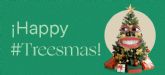 Zurich Seguros invita a vivir unas navidades sostenibles con su campana !Happy #Treesmas!
