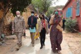Robles visita la isla senegalesa de Gorée para rendir un homenaje a las víctimas de la esclavitud