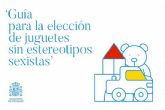 Garzn: 'Los juguetes sin estereotipos de gnero hacen ms libres a los ninos y a las ninas'