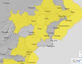 Meteorologa advierte de viento hasta 70 km/h esta tarde y manana (Aviso de nivel amarillo)