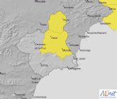 La Agencia Estatal de Meteorología emite para hoy aviso amarillo de fenómenos meteorológicos adversos por vientos en la Región de Murcia