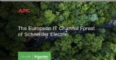 Schneider Electric y proveedores de IT plantan árboles para compensar el impacto European Partner Summit
