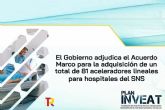 El Gobierno adjudica el Acuerdo Marco para la adquisición de un total de 81 aceleradores lineales para hospitales del SNS