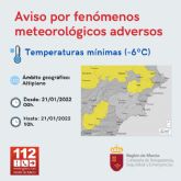 Meteorología advierte de temperaturas de hasta -6ºC en el Altiplano