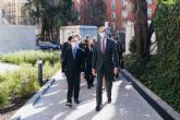 El rey Felipe VI inaugura la nueva sede de Exteriores en la plaza del Marqus de Salamanca (Madrid)