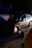 Tres heridos en un accidente de trfico con atrapados en Canada de Canara, Cehegn