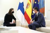 Sánchez y Marin acuerdan reforzar la cooperación entre Espana y Finlandia