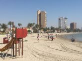 San Javier estrenará temporada de bano con una nueva ordenanza de playas