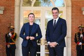 Sánchez subraya la voluntad de Espana de profundizar las relaciones bilaterales con Dinamarca