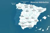 La reserva hdrica espanola se encuentra al 43,9 por ciento de su capacidad