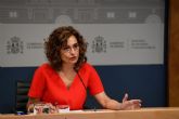 María Jesús Montero asiste a la firma de los convenios sociales de Loterías con Cruz Roja, la Asociación Española Contra el Cáncer y Cáritas Española
