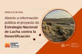 El MITECO pone en información pública el proyecto de Estrategia Nacional de Lucha contra la Desertificación para mitigar sus efectos y restaurar las zonas degradadas