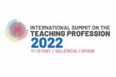 Los ministros de Educación de 16 países se dan citan en Valencia en la Cumbre Internacional de la Profesión Docente