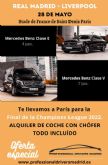 C�mo viajar a Par�s para la Final de la Champions League con Professional Drivers Madrid