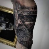 Un artista de los tatuajes hiperrealistas, Jos� Pineiro Corvo