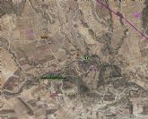 Efectivos del Plan Infomur han sido movilizados a un incendio en una rambla en el Campo de Ricote