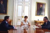 Isabel Rodrguez se rene con los alcaldes de Villanueva de la Serena y Don Benito
