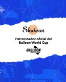 Shukran Foods patrocinador oficial del Balloon World Cup Spain organizado por Ibai y Kosmos, la empresa de Gerard Piqué