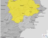 La Agencia Estatal de Meteorología emite para mañana, lunes 4 de julio, aviso AMARILLO por TORMENTAS en la Región de Murcia