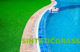 C�sped artificial para piscinas, por SINTETICGRASS