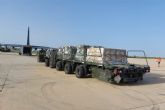 Sale desde la Base Naval de Rota un envío de armamento de grueso calibre con destino a Ucrania