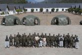 Robles pone en valor el compromiso y la preparacin de la Escuela Militar de Montana y del Regimiento de Infantera Galicia 64