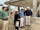 El alcalde visita las obras del futuro Centro de Negocios, que estarán finalizadas en febrero de 2023