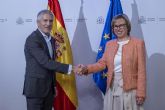 Grande-Marlaska traslada a Europol el apoyo de Espana para reforzar la lucha contra el crimen organizado y el terrorismo internacional
