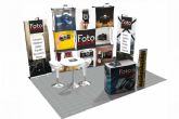 Congresos y roadshows mgicos con el kit de displays de Olika Stands