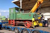 La Fundación del Patrimonio Ferroviario rescata una locomotora histórica de Saint Gobain