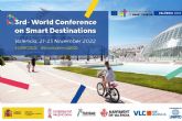 La sostenibilidad y la digitalización, claves del III Congreso Mundial de Destinos Inteligentes en Valencia