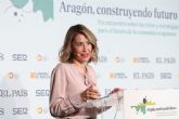 Raquel Sánchez defiende el papel de Aragón como referente de sostenibilidad e innovación para Espana y el mundo