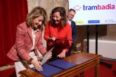 Raquel Snchez firma un protocolo con Baleares para llevar el tranva hasta el aeropuerto de Palma