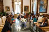 Irene Montero se rene con el presidente de Argentina, Alberto Fernndez