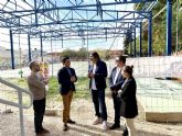 El Ayuntamiento de San Javier invierte 120.000 euros para cubrir una pista deportiva en el CEIP El Mirador