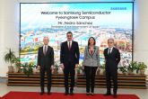 Sánchez se reúne con los máximos responsables de Samsung para presentarles los planes de Espana para convertirse en un actor mundial relevante en el sector de los semiconductores