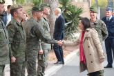 La ministra de Defensa agradece el esfuerzo y el trabajo de la Bandera de la Legin del Mando de Operaciones Especiales