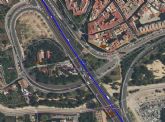 Aparatoso accidente en la A30 a su paso por la ciudad de Murcia