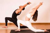 La pr�ctica de yoga ayuda a aprender a respirar y encontrar la calma